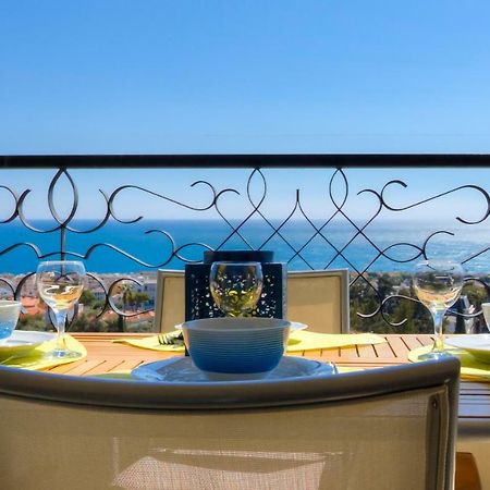 Confortable 3 Pieces Avec Superbe Vue Mer Apartment นีซ ภายนอก รูปภาพ