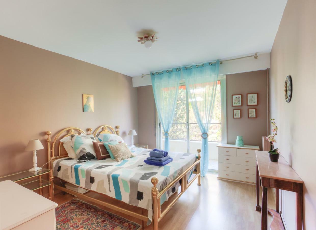 Confortable 3 Pieces Avec Superbe Vue Mer Apartment นีซ ภายนอก รูปภาพ