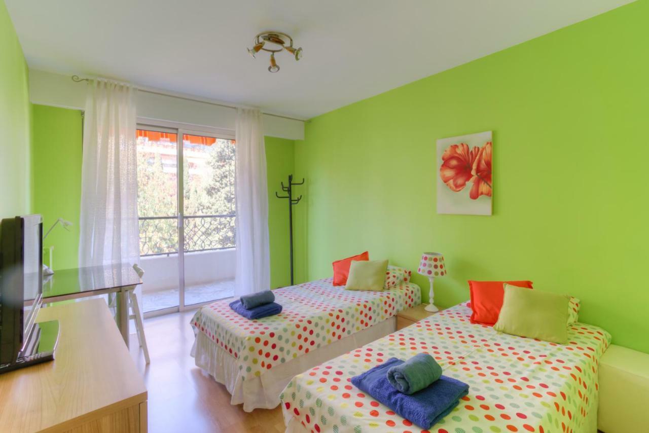 Confortable 3 Pieces Avec Superbe Vue Mer Apartment นีซ ภายนอก รูปภาพ