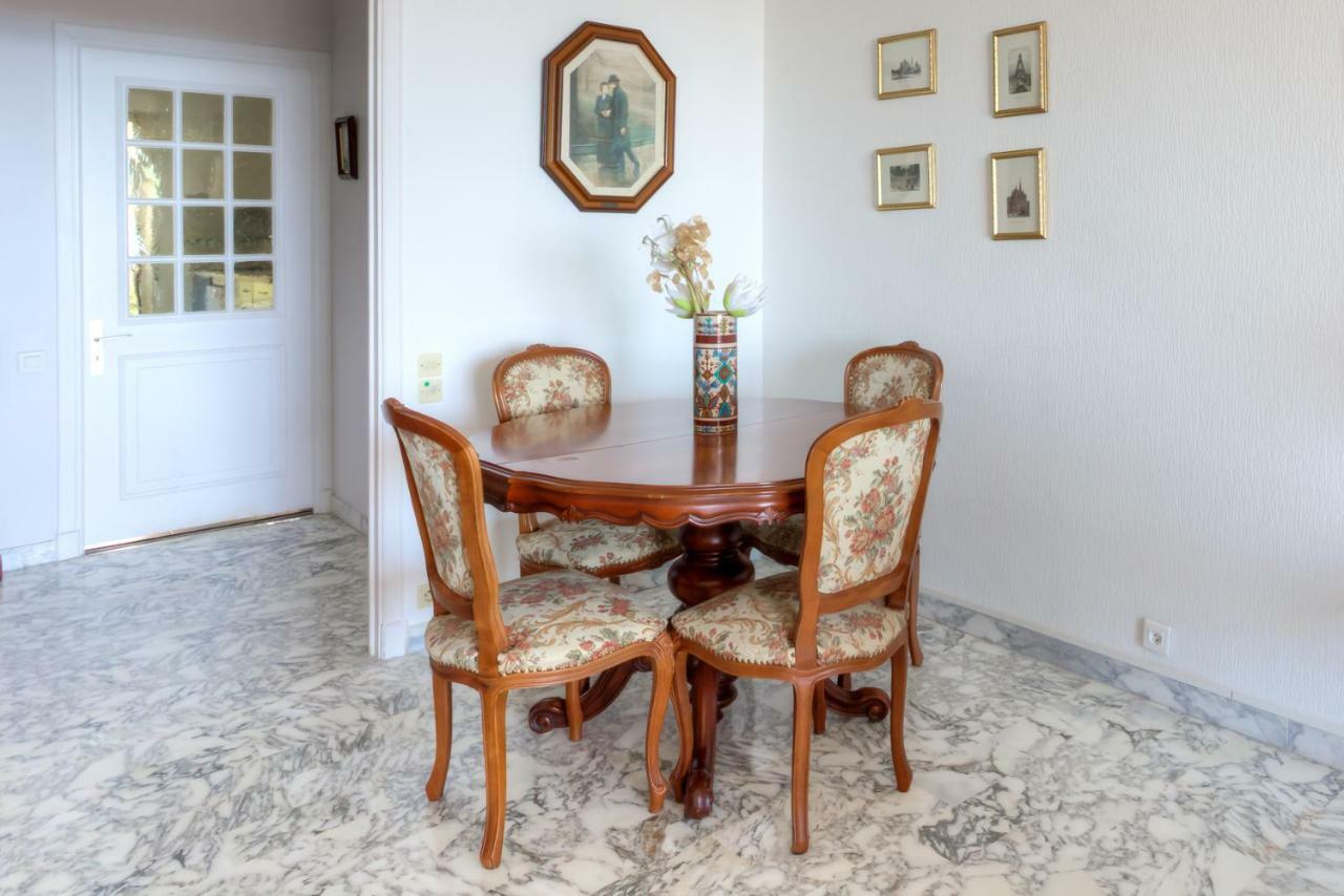 Confortable 3 Pieces Avec Superbe Vue Mer Apartment นีซ ภายนอก รูปภาพ